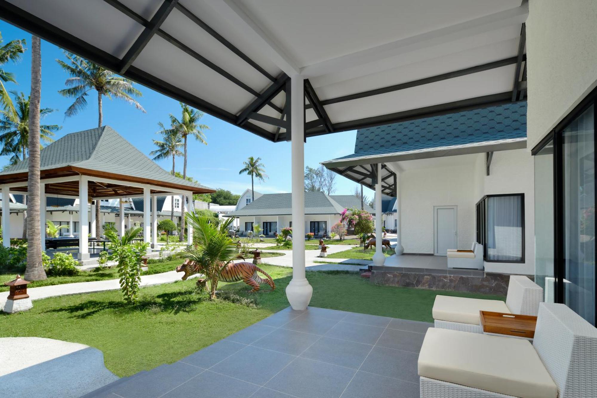 Jambuluwuk Oceano Gili Trawangan Hotell Eksteriør bilde The resort's villas